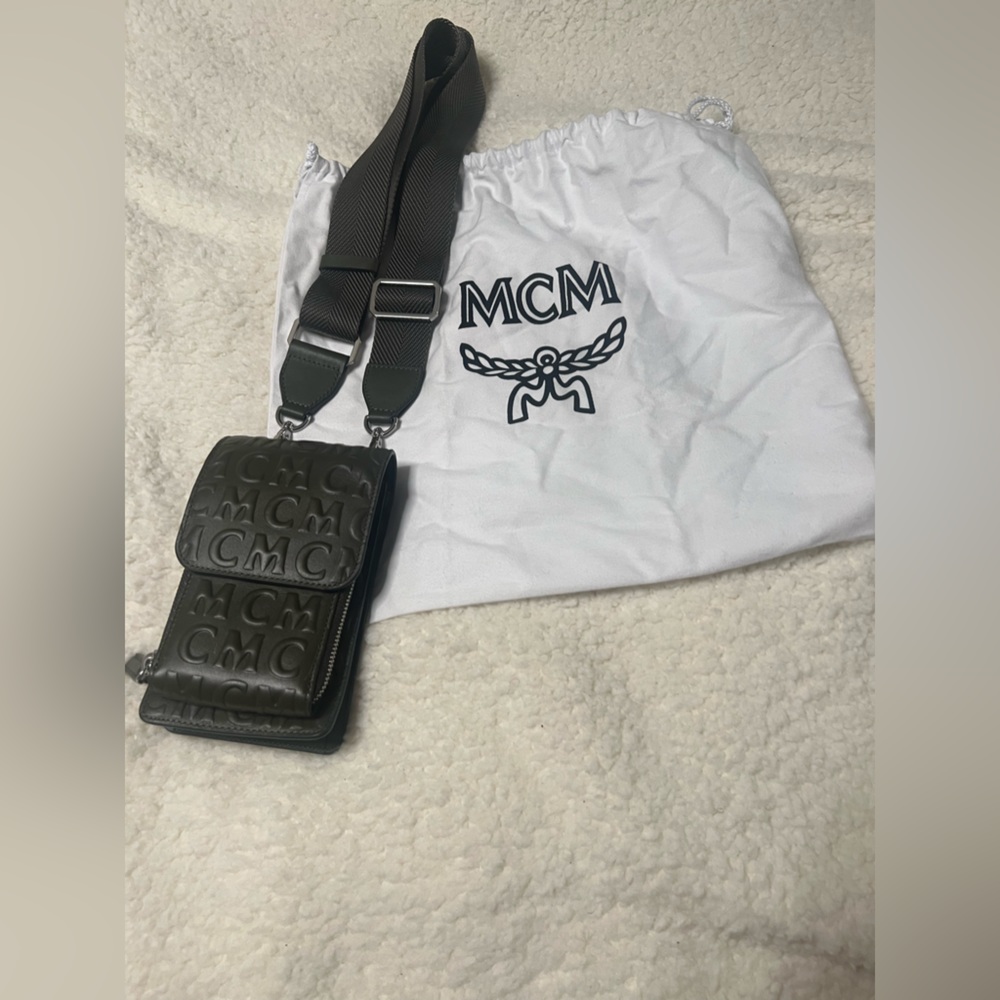MCM, Small cross body card holder bag